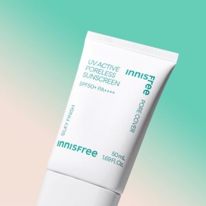 innisfree - UV Active Poreless Sunscreen SPF50+ PA++++